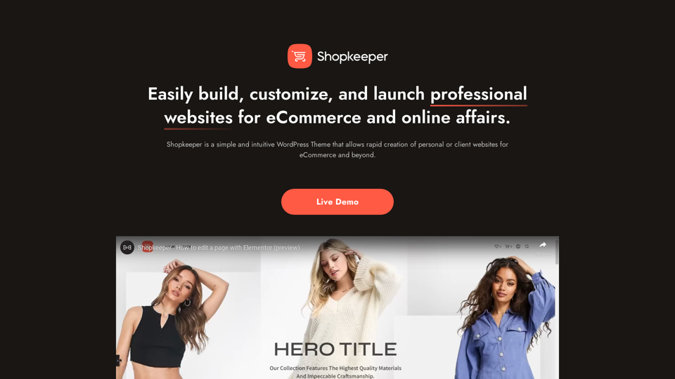 Shopkeeper – Multi-Purpose WooCommerce Theme – Multi-Purpose WooCommerce Theme